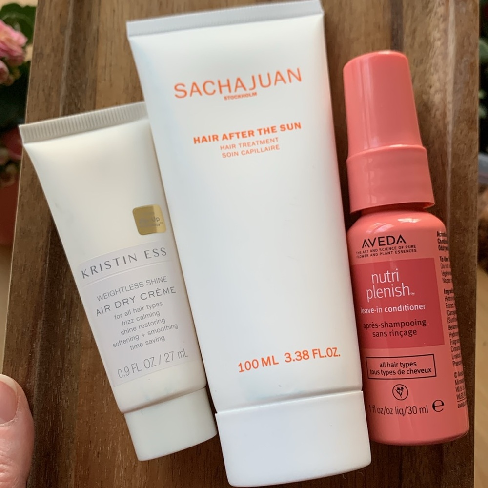 SACHAJUAN Hair After The Sun Hair Treatment Bundle w/ Aveda and Kristen Ess